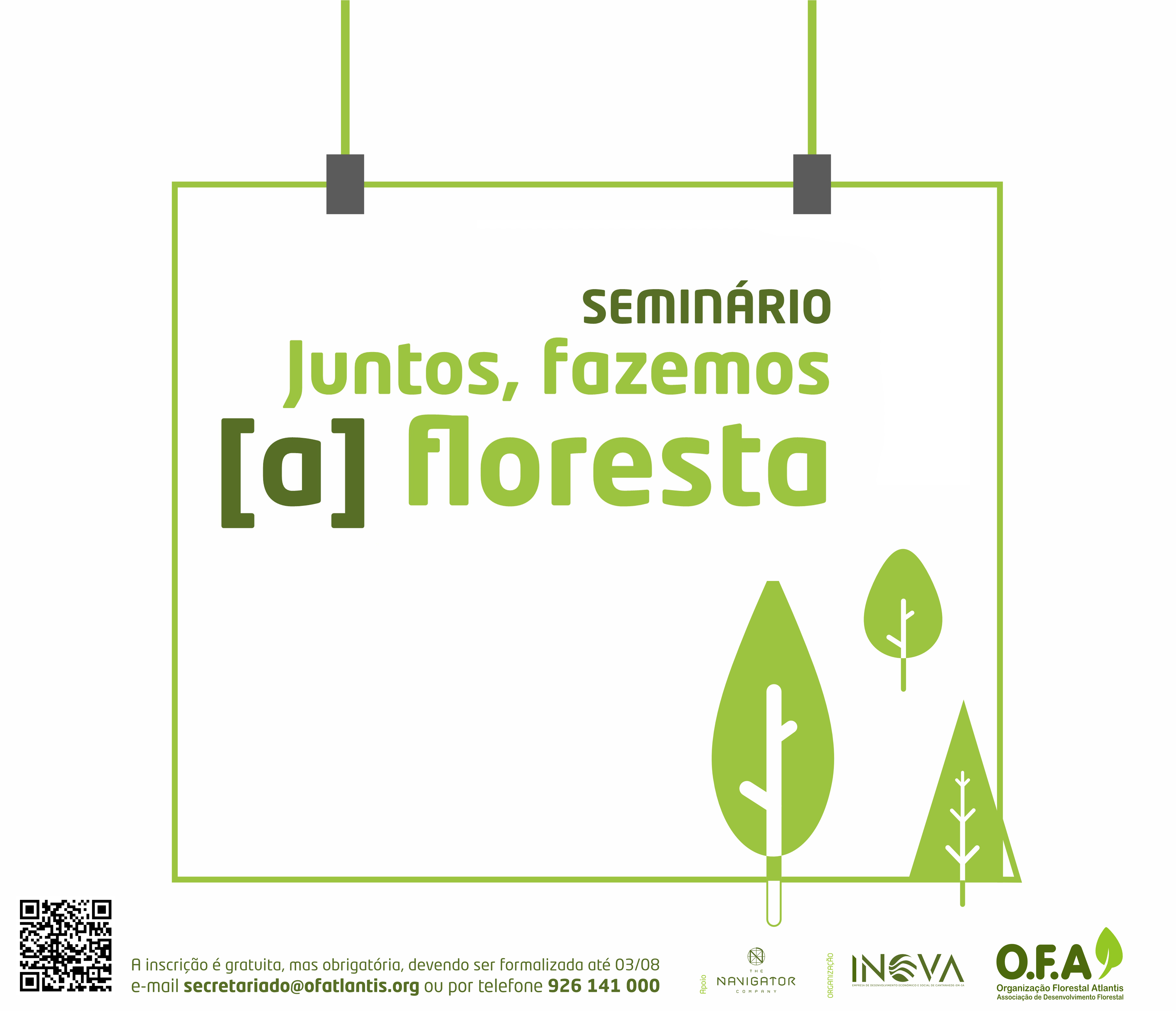 Cartaz Seminário 2025 Juntos fazemos floresta programa