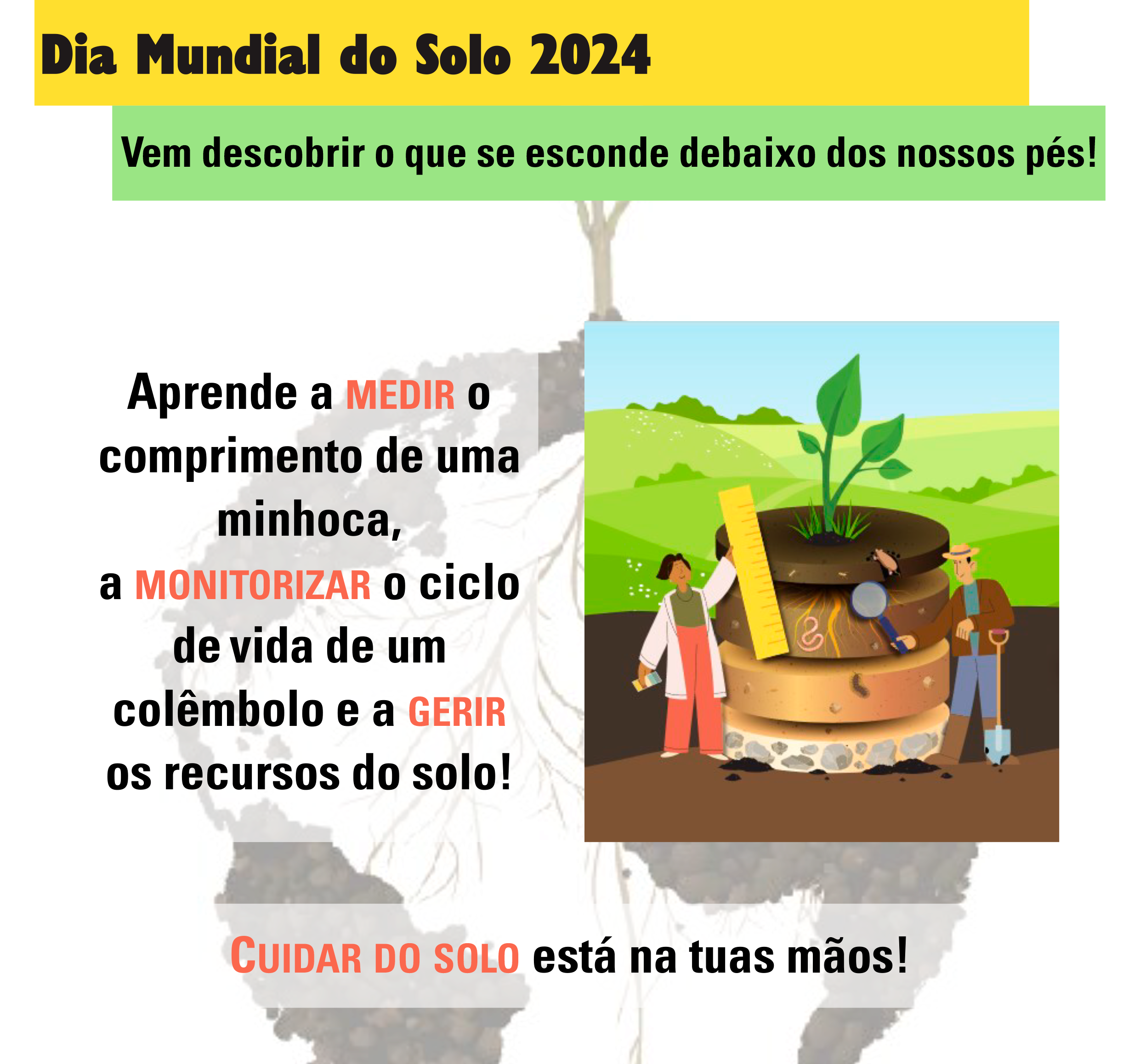 Flyer Dia Mundial do Solo 2024