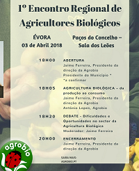 1 1º Encontro Regional de Agricultores Biológicos da Região do Alentejo AGROBIO