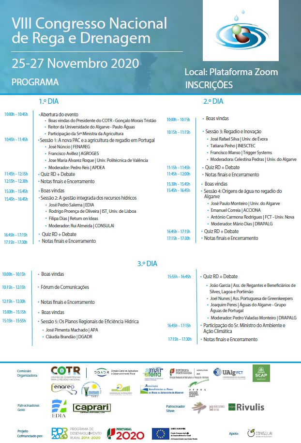 viii congresso regadio programa