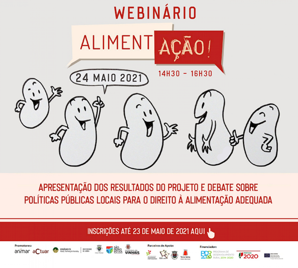 Alimentação webinario