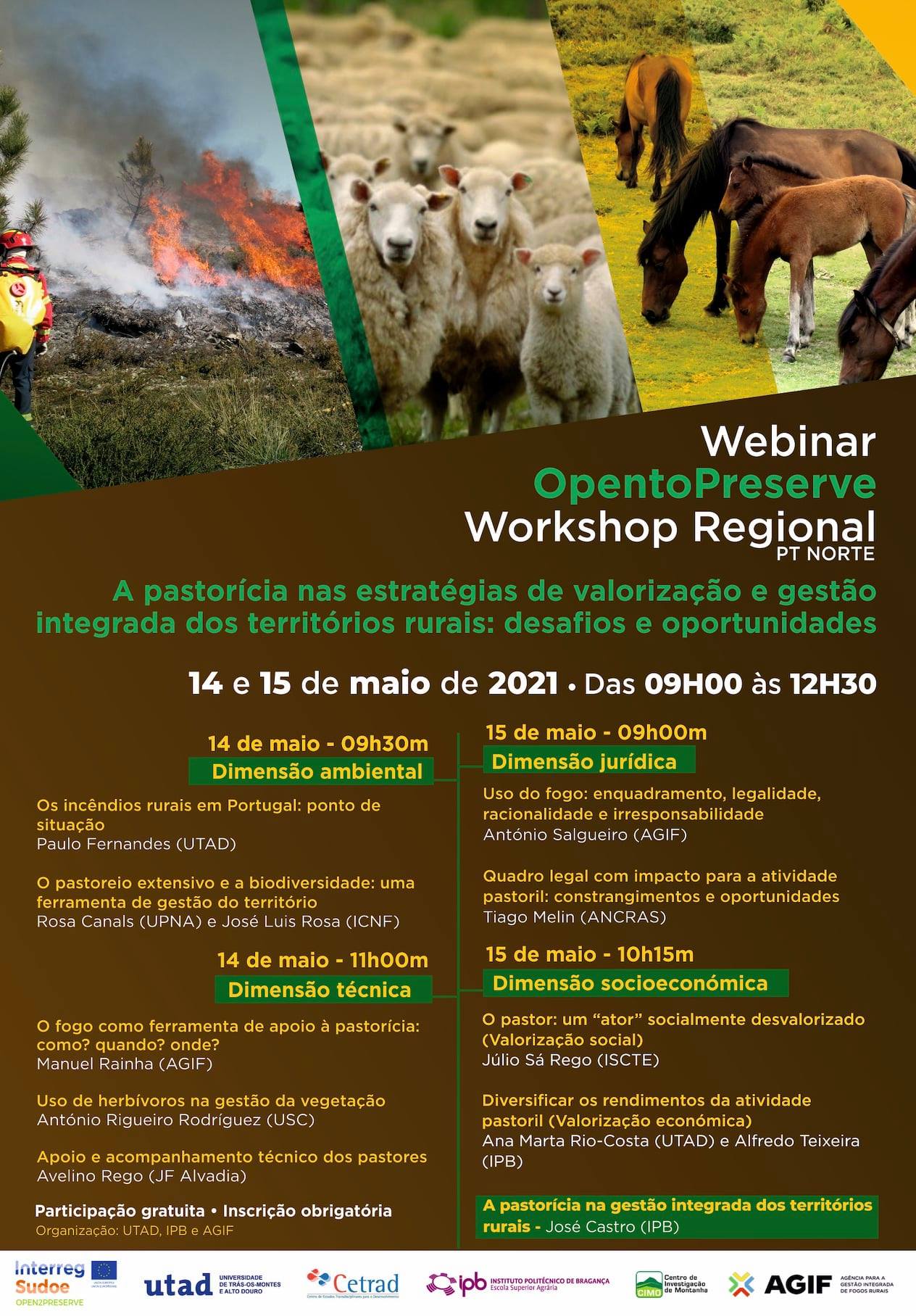 Programa Workshop A pastorícia