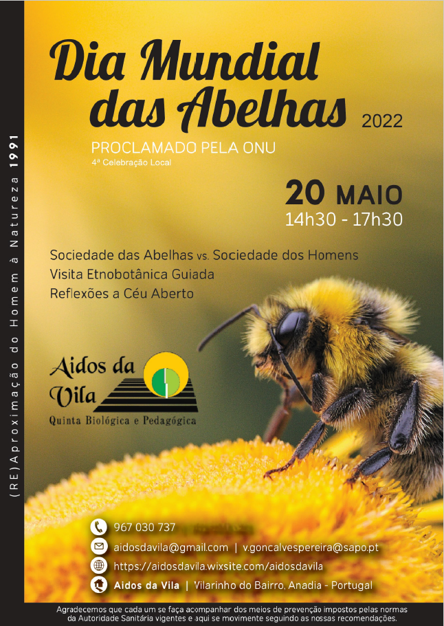 Dia Mundial Abelhas Cartaz2022