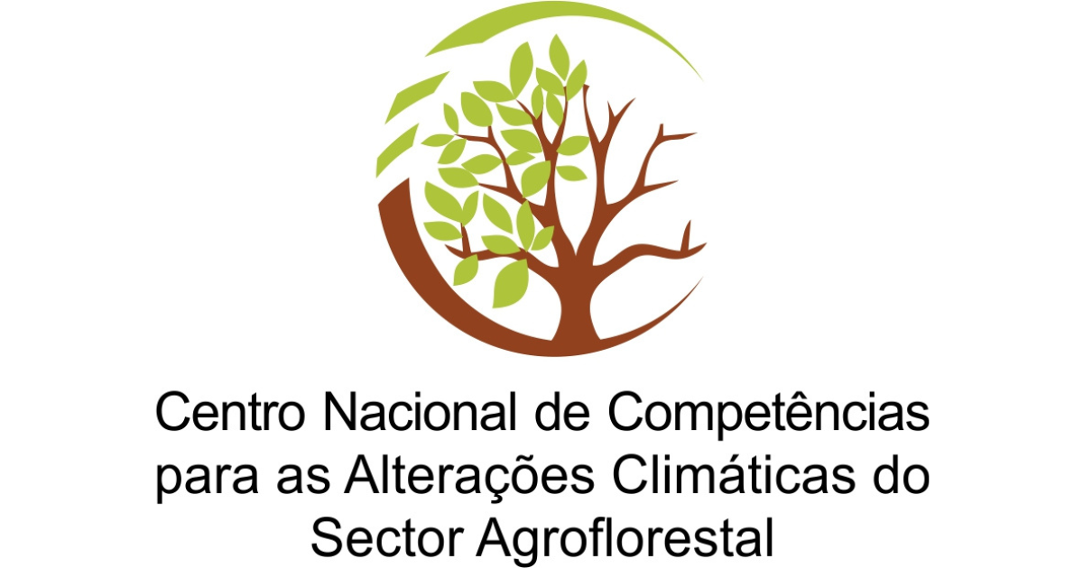 Logotipo Centro de Competências Alterações Climáticas Agroflorestal