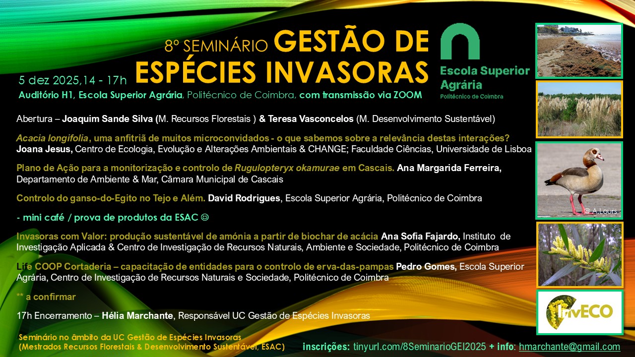 8SeminarioGestaodeEspeciesInvasoras 5dez2025