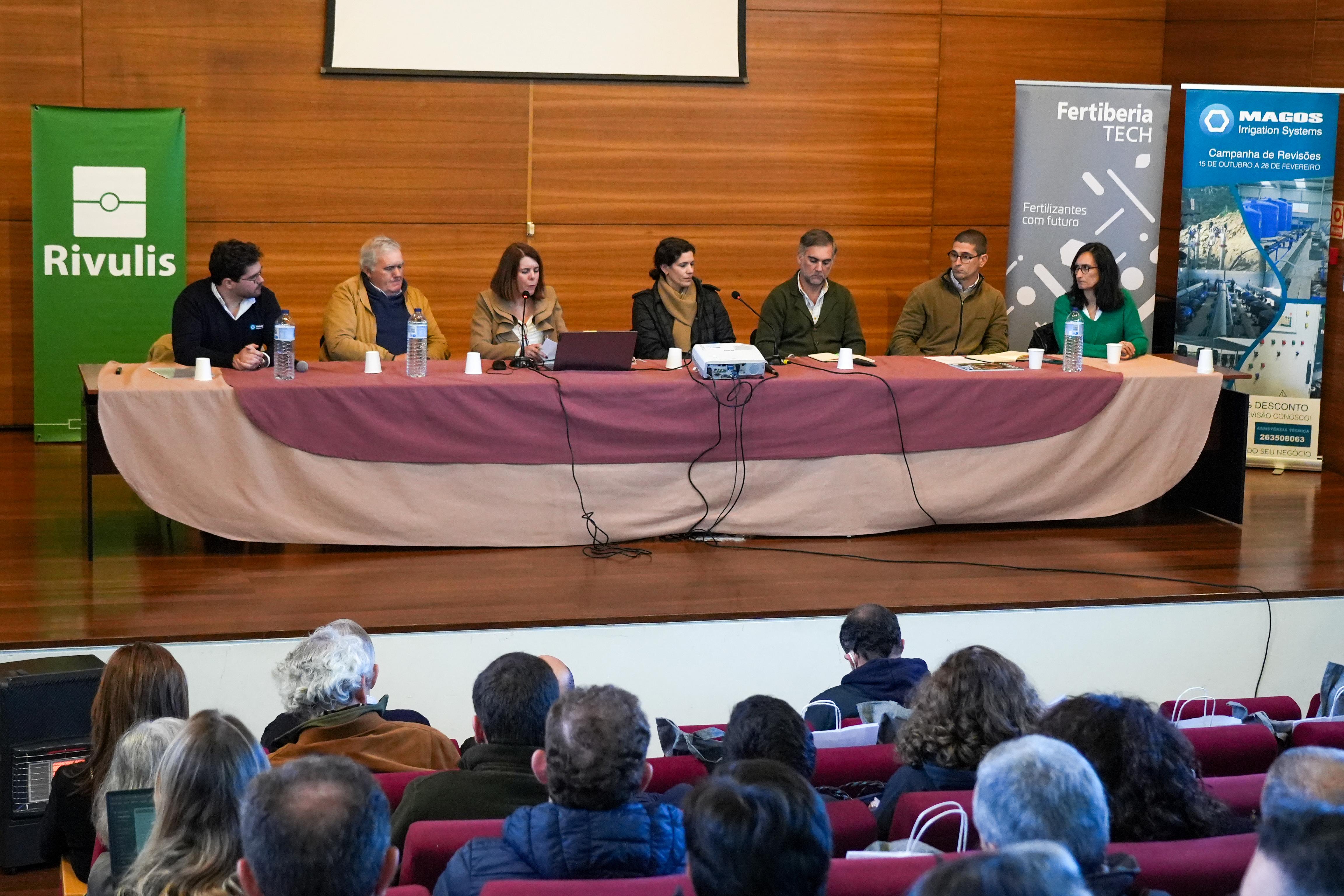 Jornada arroz com rega gota a gota Salvaterra de Magos 16 jan 2025