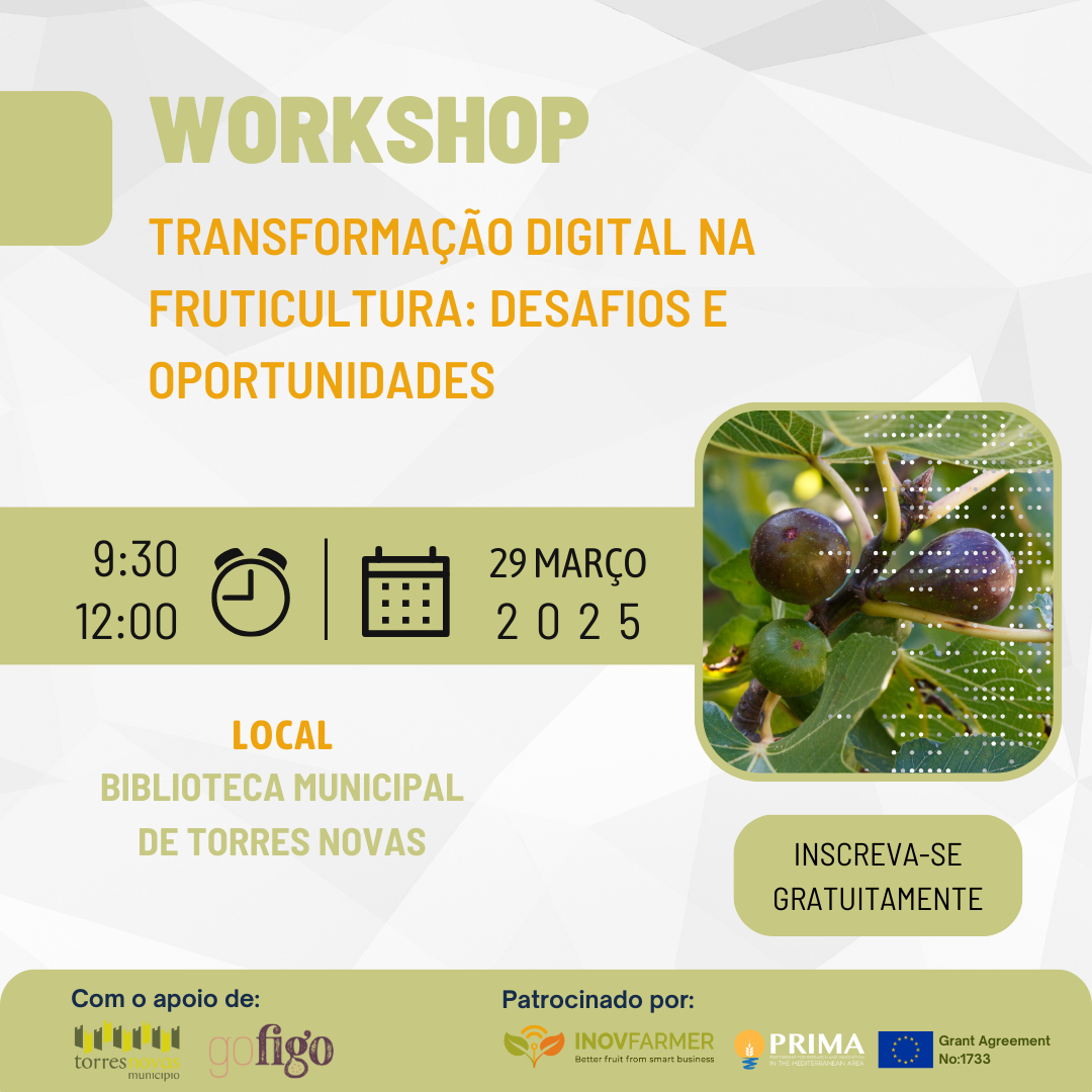 Transformação Digital na Fruticultura Save the date