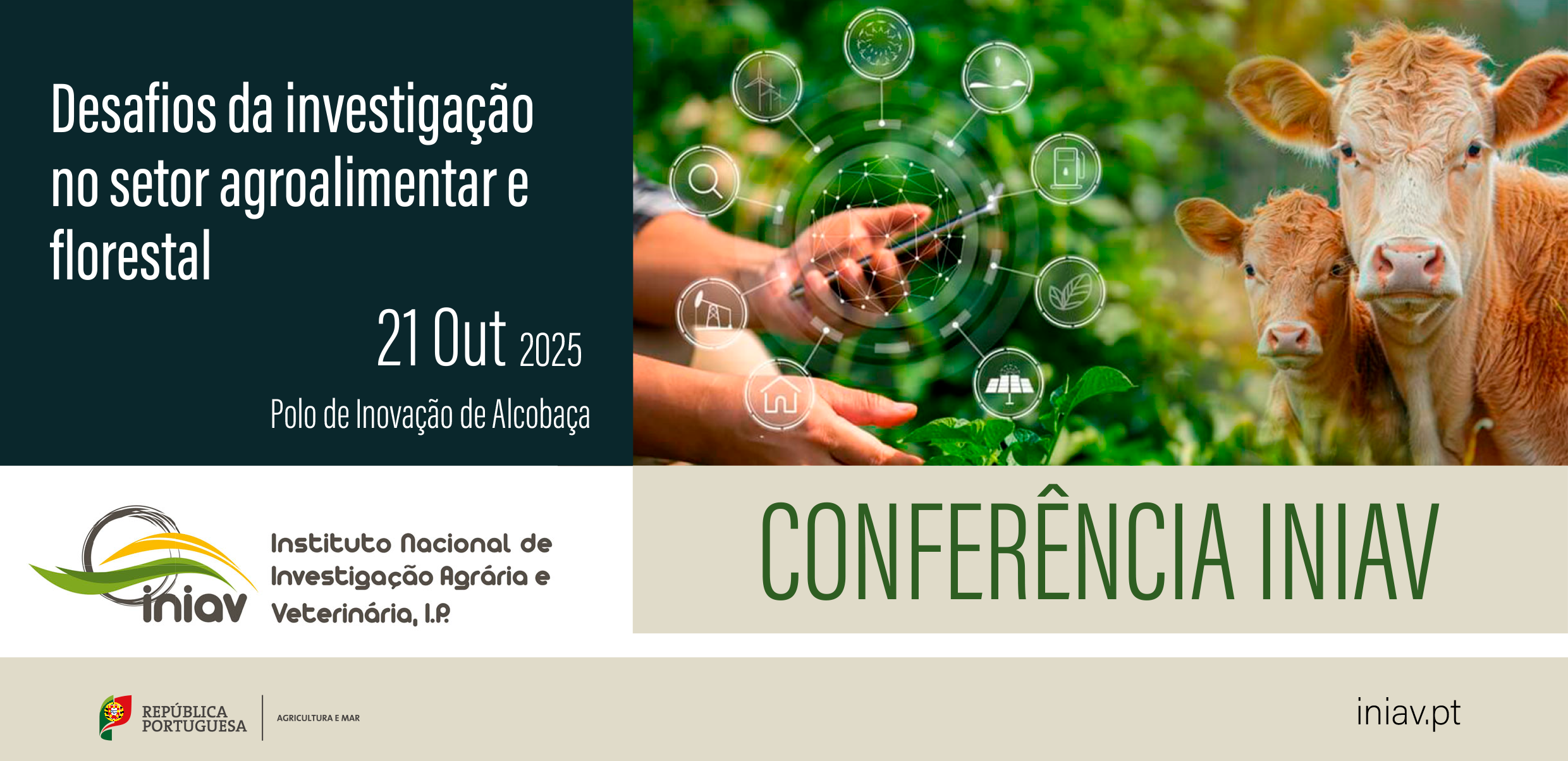 Programa Conferência INIAV dia 21 Out 2025