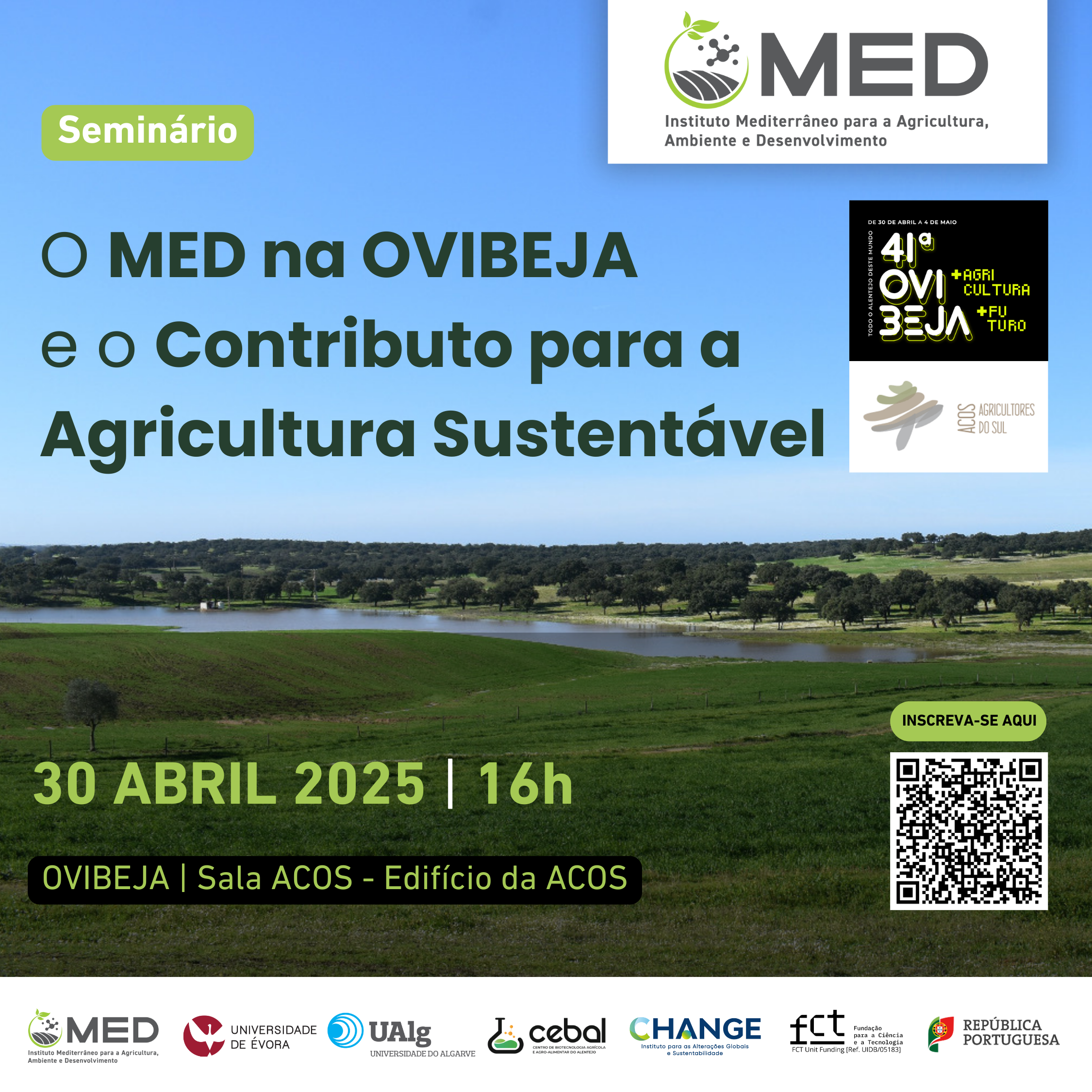 banner Seminário O MED na Ovibeja 2025